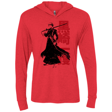 T-Shirts Vintage Red / X-Small Soul Reaper Triblend Long Sleeve Hoodie Tee