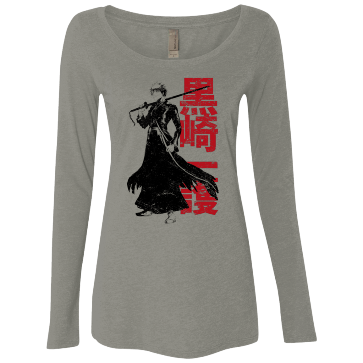 T-Shirts Venetian Grey / Small Soul Reaper Women's Triblend Long Sleeve Shirt