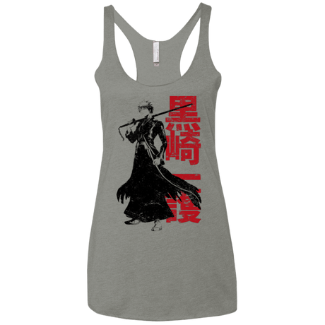 T-Shirts Venetian Grey / X-Small Soul Reaper Women's Triblend Racerback Tank