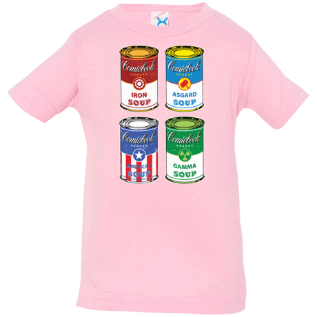 T-Shirts Pink / 6 Months Soup Assemble Infant PremiumT-Shirt
