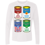 T-Shirts White / Small Soup Assemble Men's Premium Long Sleeve