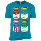 T-Shirts Turquoise / X-Small Soup Assemble Men's Premium T-Shirt