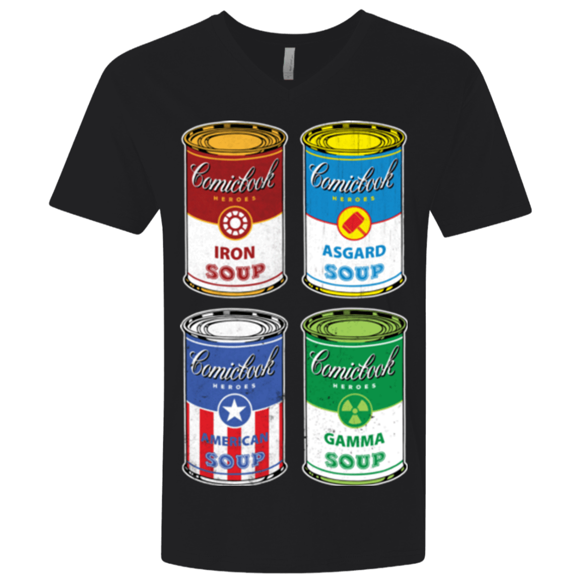 Soup Assemble Men's Premium V-Neck