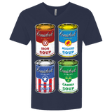 T-Shirts Midnight Navy / X-Small Soup Assemble Men's Premium V-Neck