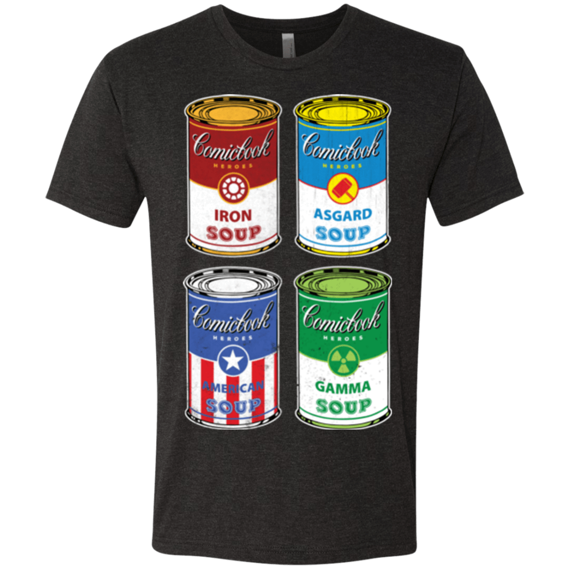 T-Shirts Vintage Black / Small Soup Assemble Men's Triblend T-Shirt