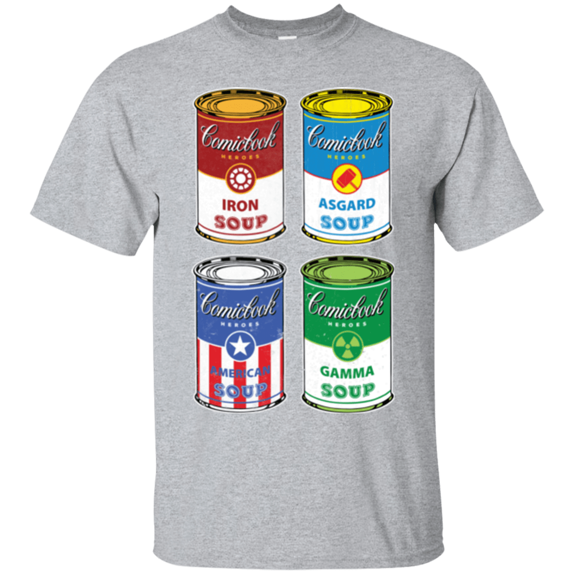 T-Shirts Sport Grey / Small Soup Assemble T-Shirt