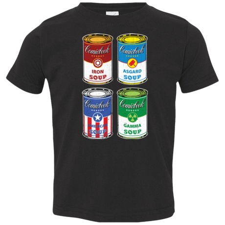 T-Shirts Black / 2T Soup Assemble Toddler Premium T-Shirt