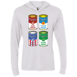 T-Shirts Heather White / X-Small Soup Assemble Triblend Long Sleeve Hoodie Tee
