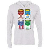 T-Shirts Heather White / X-Small Soup Assemble Triblend Long Sleeve Hoodie Tee