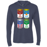 Soup Assemble Triblend Long Sleeve Hoodie Tee