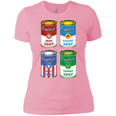 T-Shirts Light Pink / X-Small Soup Assemble Women's Premium T-Shirt