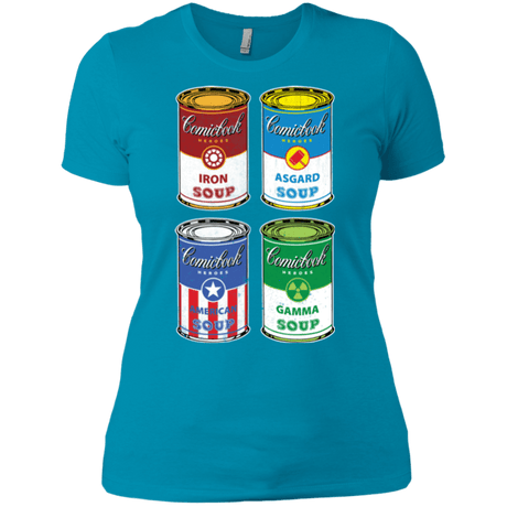 T-Shirts Turquoise / X-Small Soup Assemble Women's Premium T-Shirt