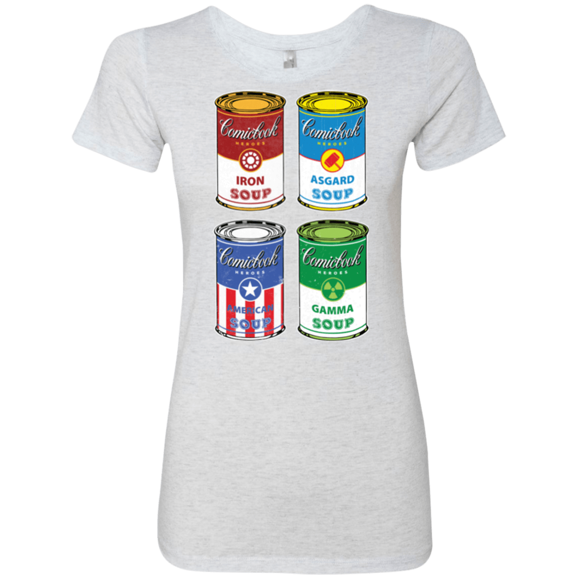 T-Shirts Heather White / Small Soup Assemble Women's Triblend T-Shirt