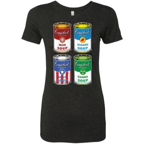 T-Shirts Vintage Black / Small Soup Assemble Women's Triblend T-Shirt