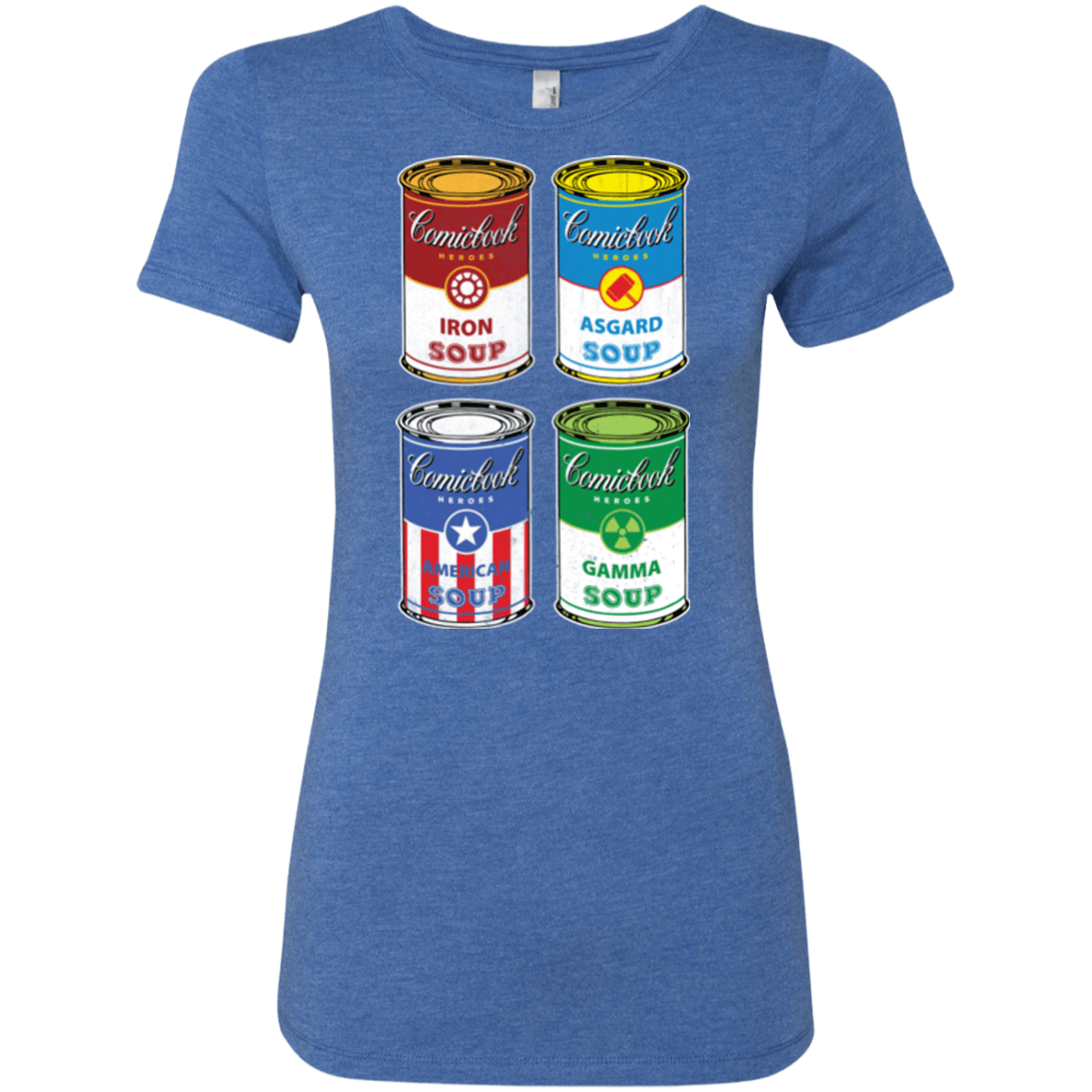 T-Shirts Vintage Royal / Small Soup Assemble Women's Triblend T-Shirt