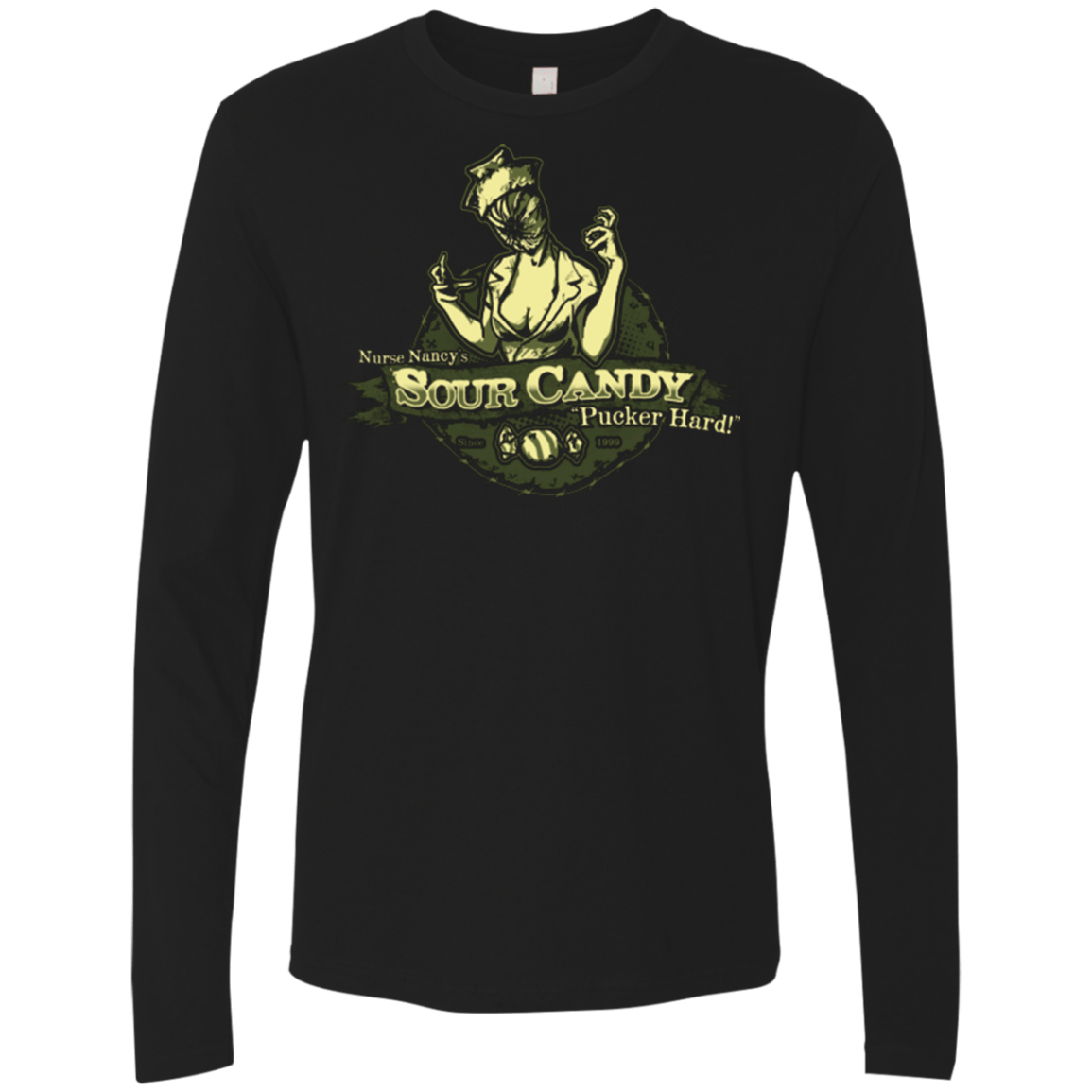 T-Shirts Black / Small Sour Hill Men's Premium Long Sleeve