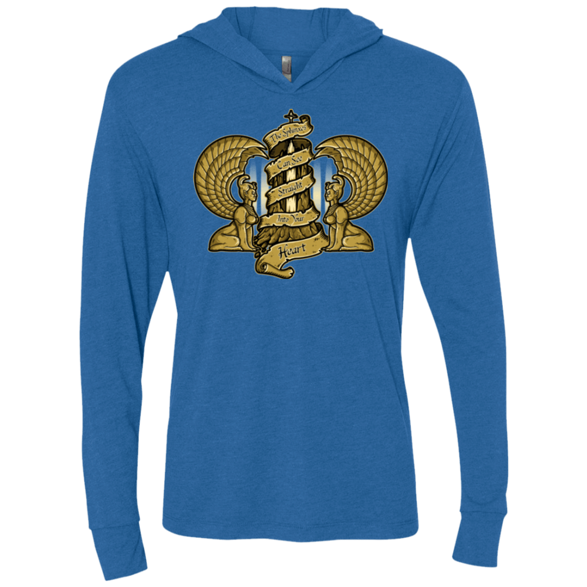 T-Shirts Vintage Royal / X-Small SOUTHERN ORACLE Triblend Long Sleeve Hoodie Tee