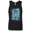 T-Shirts Black / Small Space and Time Storm Men's Premium Tank Top