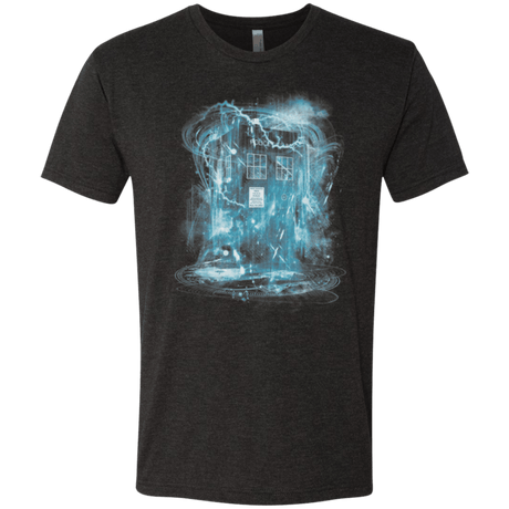 T-Shirts Vintage Black / Small Space and Time Storm Men's Triblend T-Shirt