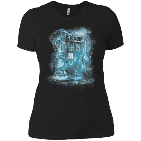 T-Shirts Black / X-Small Space and Time Storm Women's Premium T-Shirt