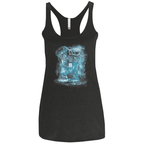 T-Shirts Vintage Black / X-Small Space and Time Storm Women's Triblend Racerback Tank