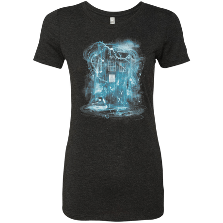 T-Shirts Vintage Black / Small Space and Time Storm Women's Triblend T-Shirt