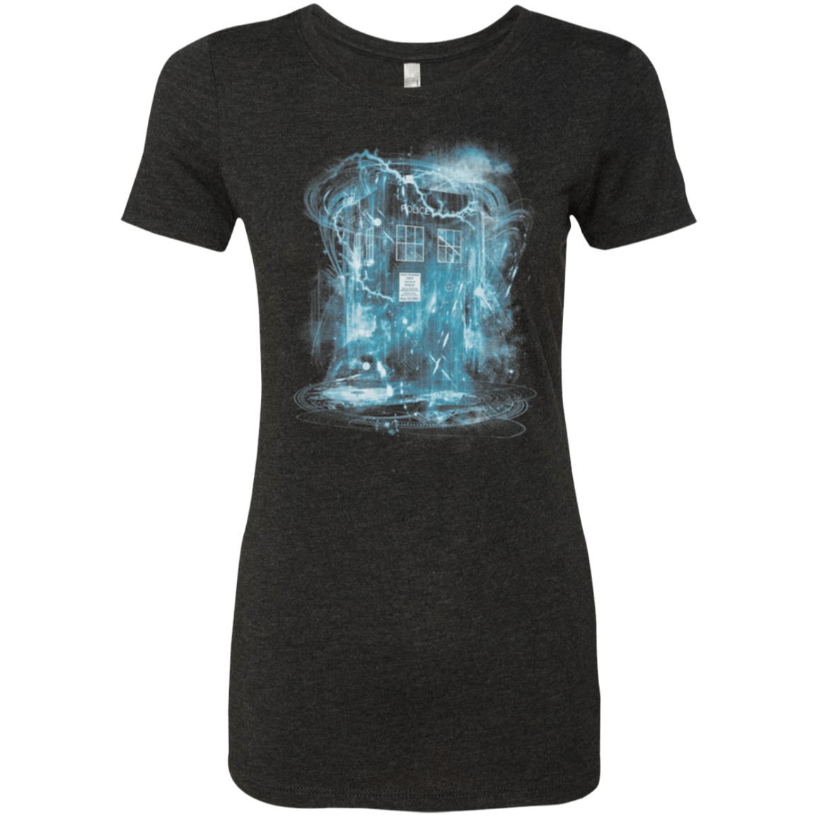 T-Shirts Vintage Black / Small Space and Time Storm Women's Triblend T-Shirt