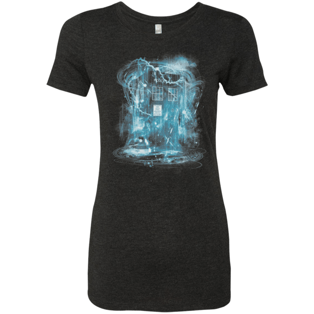 T-Shirts Vintage Black / Small Space and Time Storm Women's Triblend T-Shirt