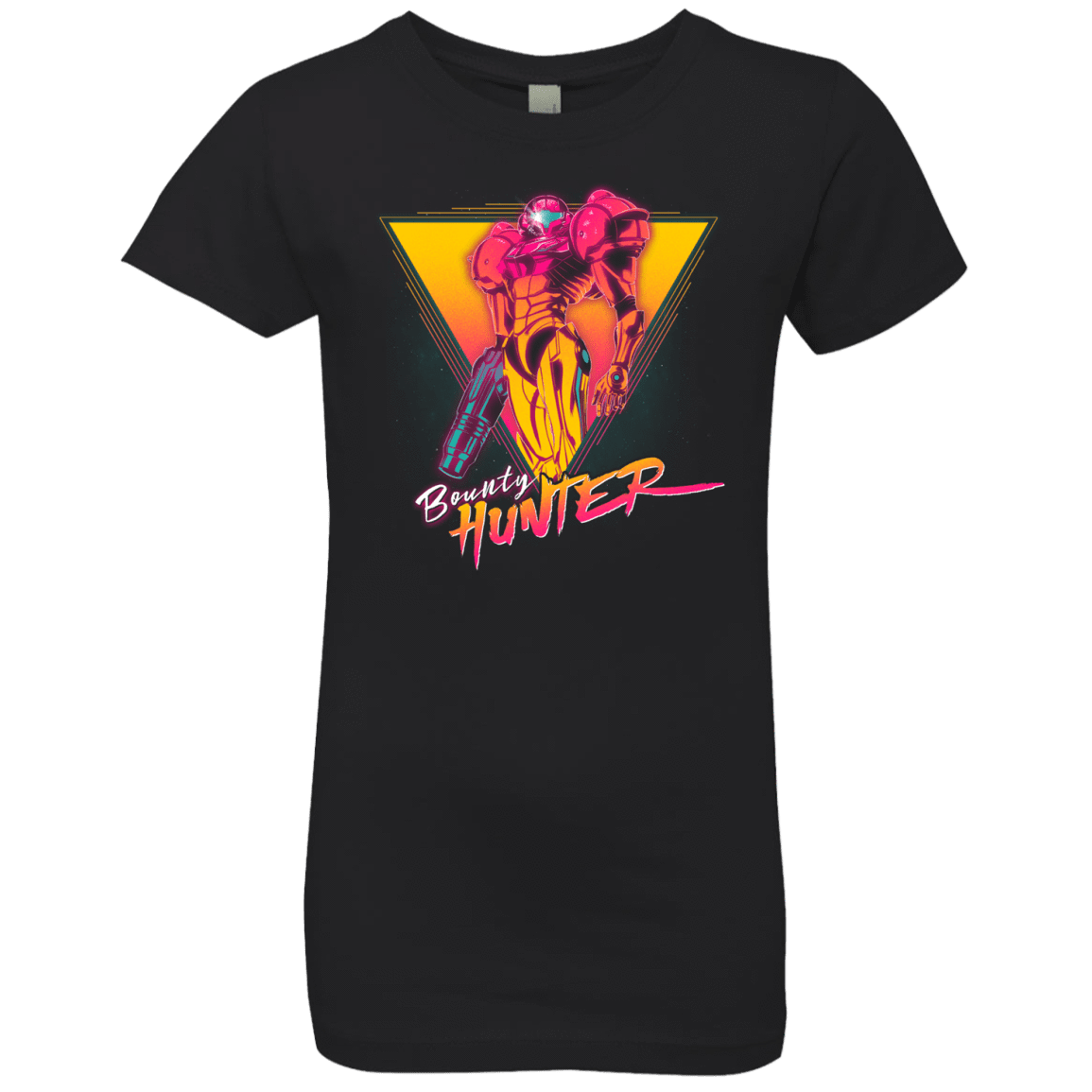 T-Shirts Black / YXS Space Bounty Hunter Girls Premium T-Shirt