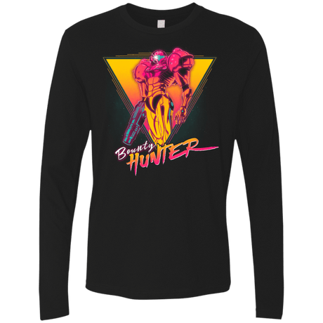 T-Shirts Black / Small Space Bounty Hunter Men's Premium Long Sleeve