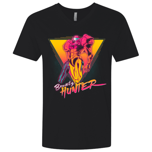 T-Shirts Black / X-Small Space Bounty Hunter Men's Premium V-Neck