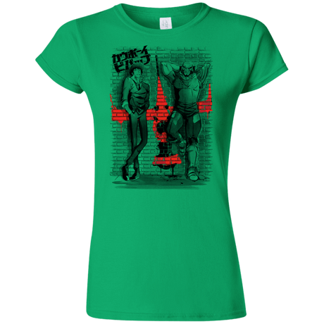 T-Shirts Irish Green / S Space Bounty Hunters Junior Slimmer-Fit T-Shirt