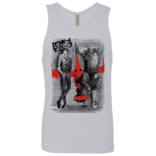 T-Shirts Heather Grey / S Space Bounty Hunters Men's Premium Tank Top