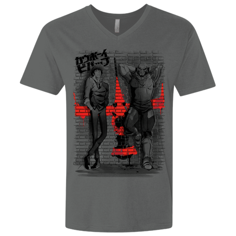 T-Shirts Heavy Metal / X-Small Space Bounty Hunters Men's Premium V-Neck