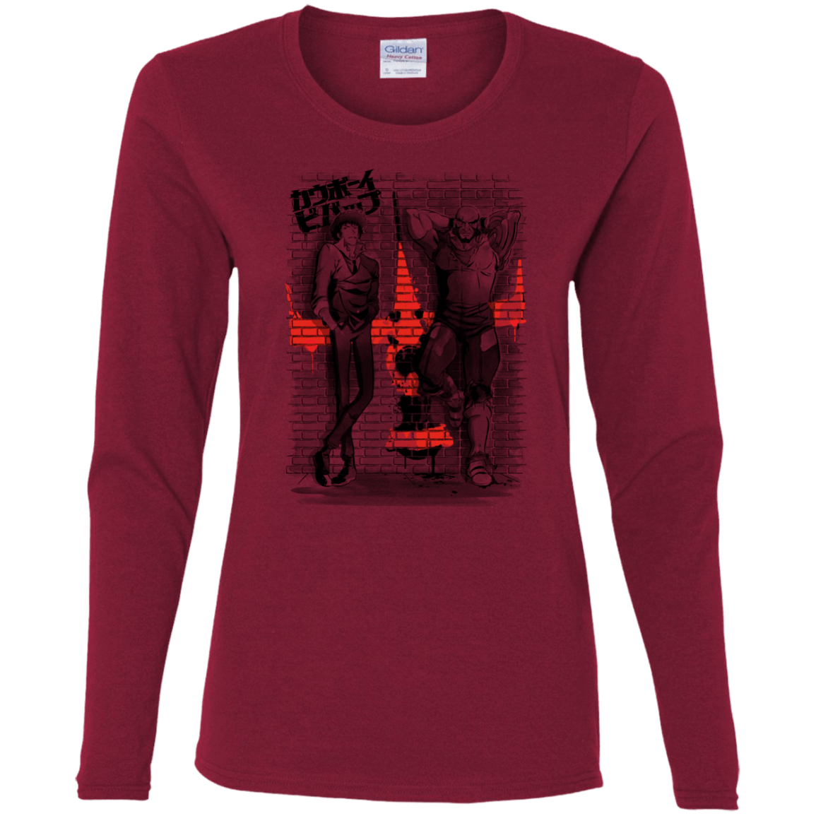 T-Shirts Cardinal / S Space Bounty Hunters Women's Long Sleeve T-Shirt