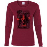 T-Shirts Cardinal / S Space Bounty Hunters Women's Long Sleeve T-Shirt