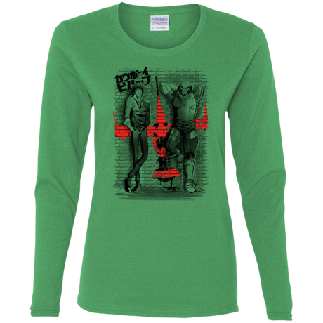 T-Shirts Irish Green / S Space Bounty Hunters Women's Long Sleeve T-Shirt