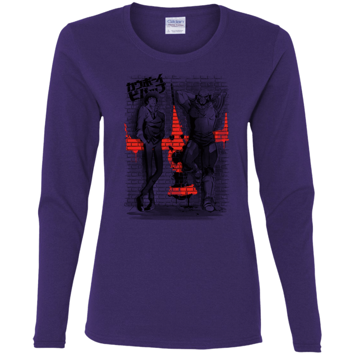 T-Shirts Purple / S Space Bounty Hunters Women's Long Sleeve T-Shirt
