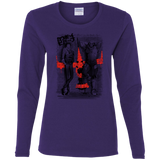 T-Shirts Purple / S Space Bounty Hunters Women's Long Sleeve T-Shirt
