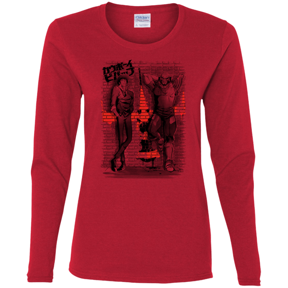 T-Shirts Red / S Space Bounty Hunters Women's Long Sleeve T-Shirt