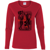 T-Shirts Red / S Space Bounty Hunters Women's Long Sleeve T-Shirt