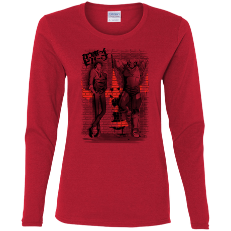 T-Shirts Red / S Space Bounty Hunters Women's Long Sleeve T-Shirt