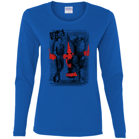 T-Shirts Royal / S Space Bounty Hunters Women's Long Sleeve T-Shirt