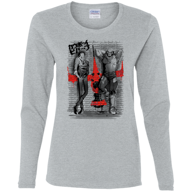 T-Shirts Sport Grey / S Space Bounty Hunters Women's Long Sleeve T-Shirt