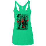Space Bounty Hunters Women's Triblend Racerback Tank