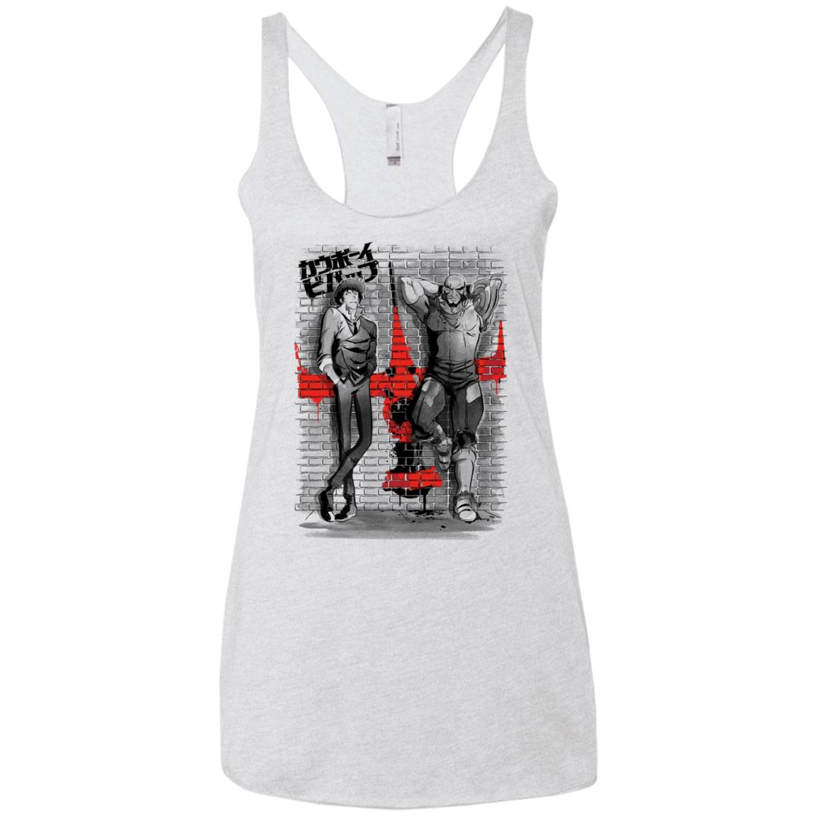 Space Bounty Hunters Women's Triblend Racerback Tank