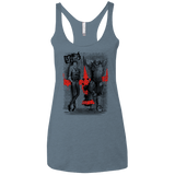 Space Bounty Hunters Women's Triblend Racerback Tank