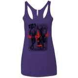 Space Bounty Hunters Women's Triblend Racerback Tank