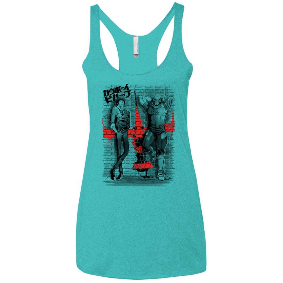 Space Bounty Hunters Women's Triblend Racerback Tank