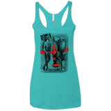 Space Bounty Hunters Women's Triblend Racerback Tank